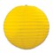 Beistle Club Pack of 18 Round Festive Yellow Hanging Paper Lanterns 9.5&#x22;